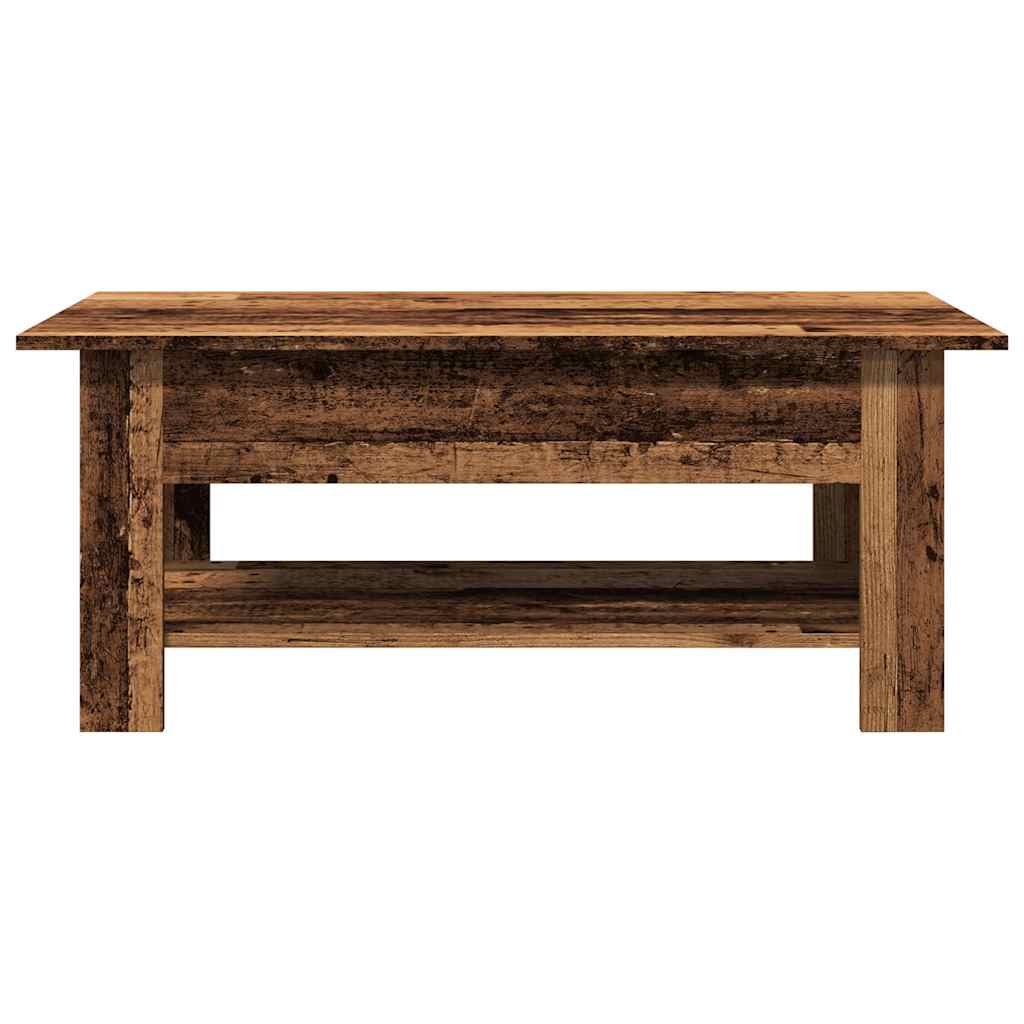 Table basse vieux bois 102x55x42 cm bois d'ingénierie Tables basses vidaXL   