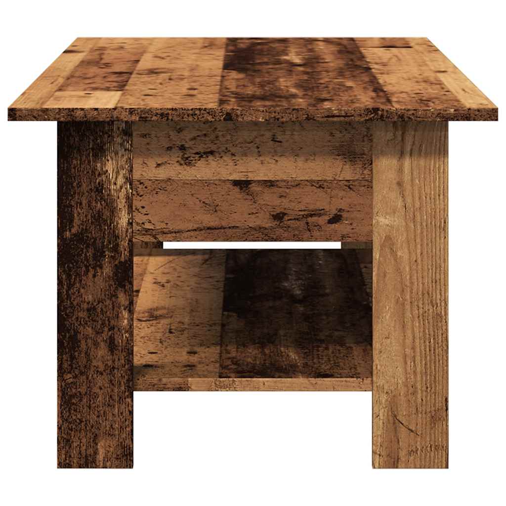 Table basse vieux bois 102x55x42 cm bois d'ingénierie Tables basses vidaXL   