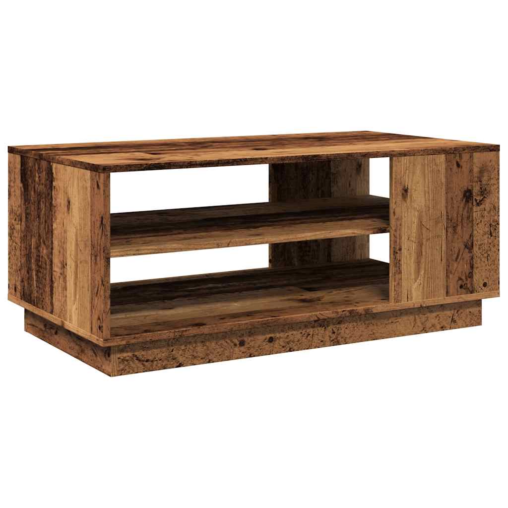 Table basse vieux bois 102x55x43 cm bois d'ingénierie Tables basses vidaXL