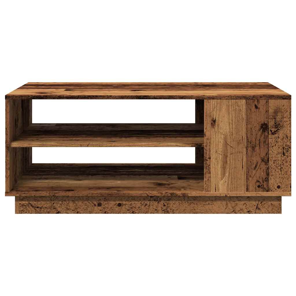 Table basse vieux bois 102x55x43 cm bois d'ingénierie Tables basses vidaXL