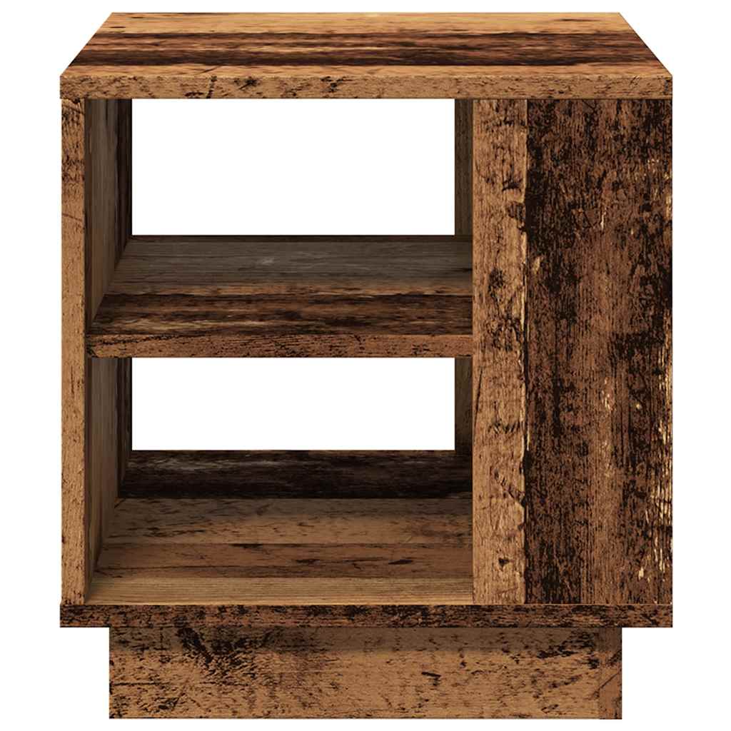 Table basse vieux bois 40x40x43 cm bois d'ingénierie Tables basses vidaXL