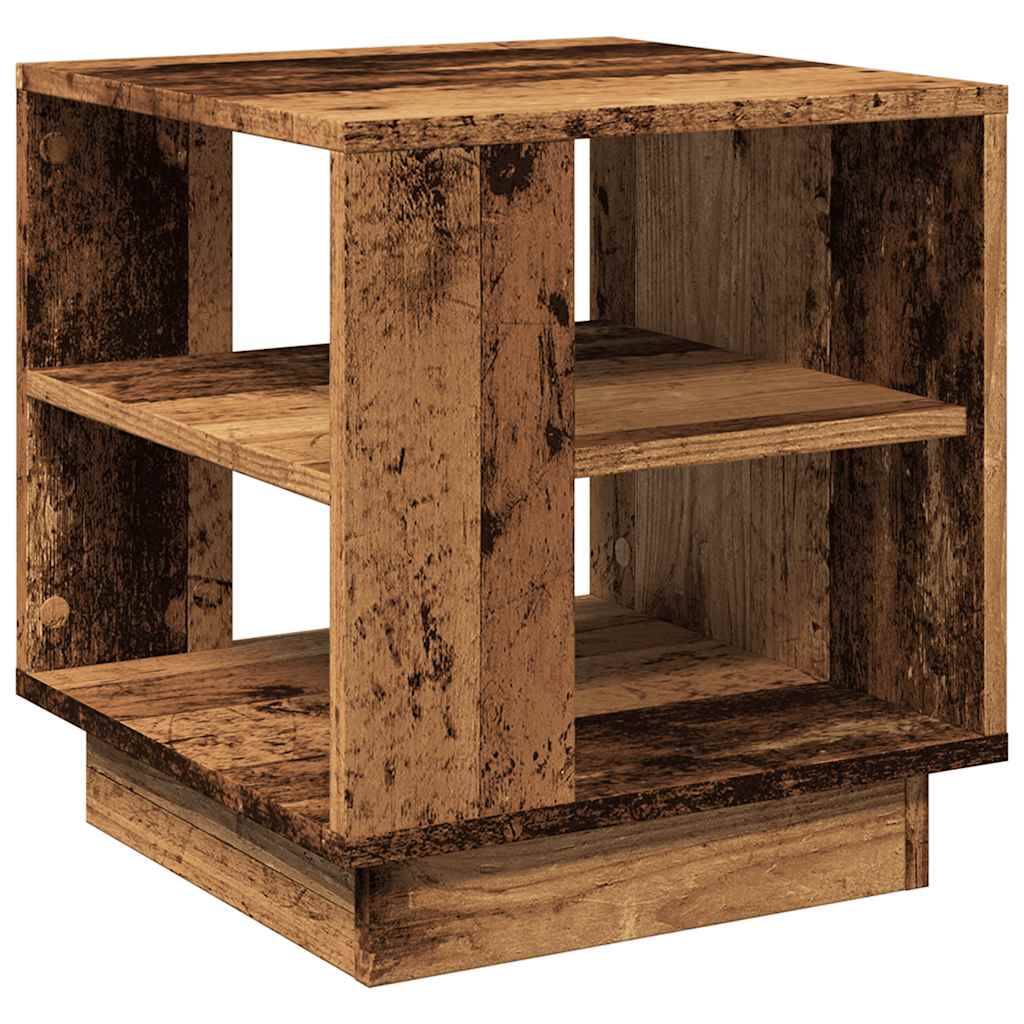 Table basse vieux bois 40x40x43 cm bois d'ingénierie Tables basses vidaXL