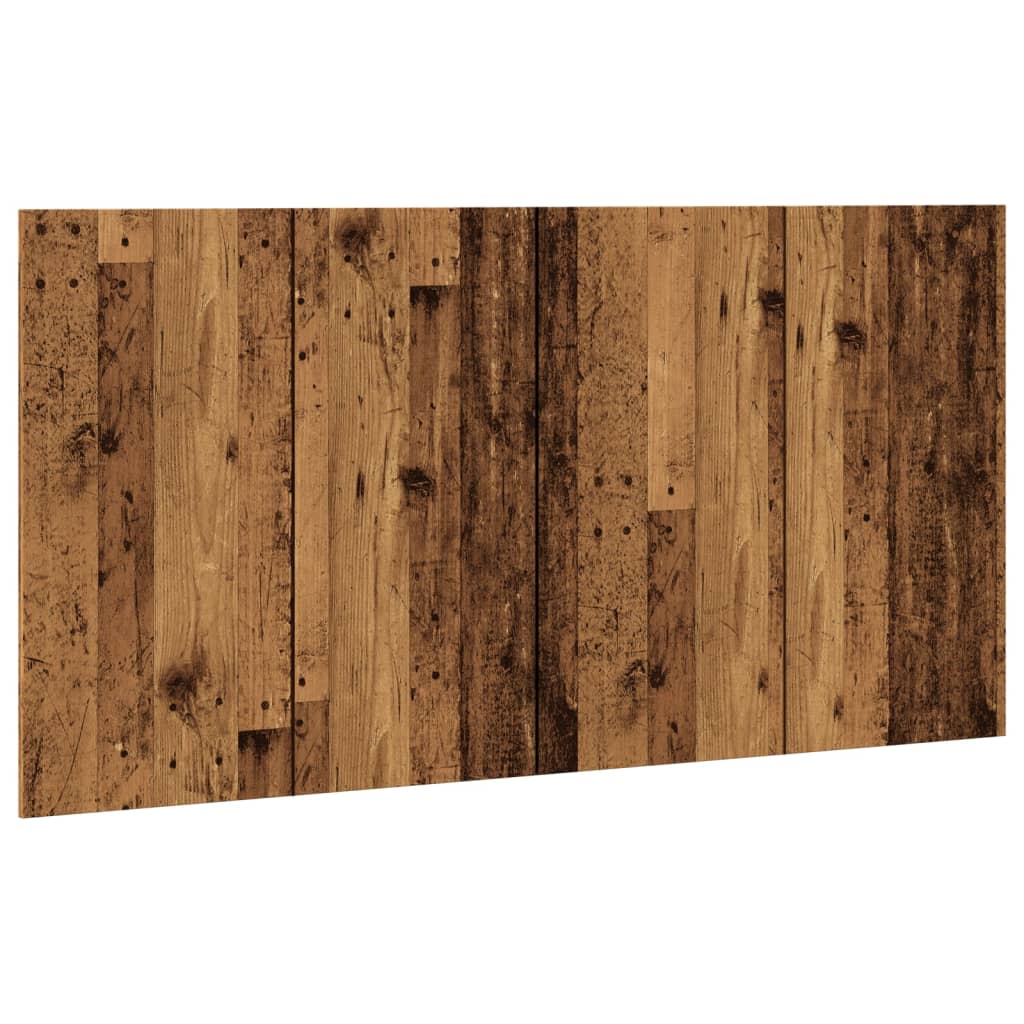 Tête de lit vieux bois 160x1,5x80 cm bois d'ingénierie Têtes et pieds de lit vidaXL   