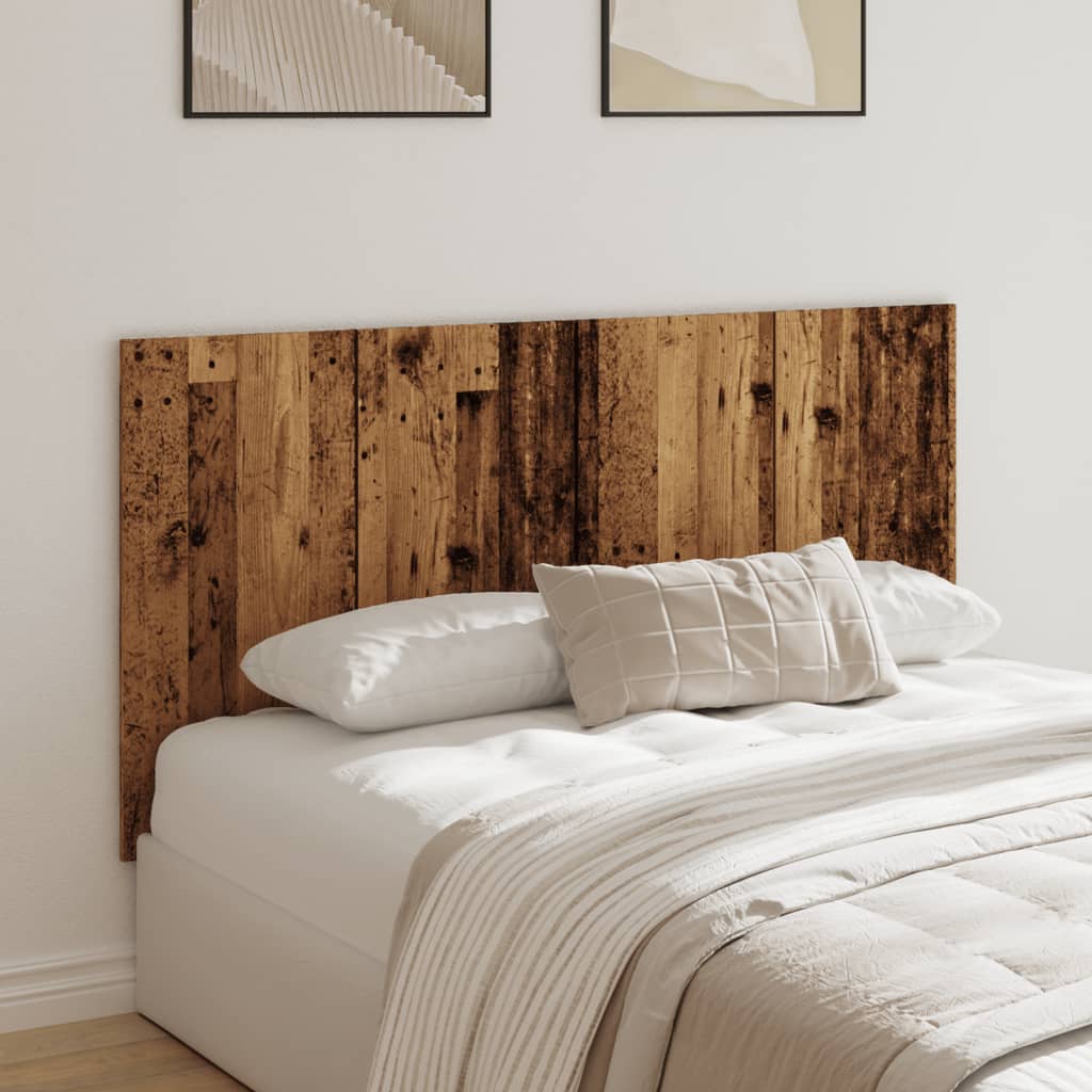 Tête de lit vieux bois 160x1,5x80 cm bois d'ingénierie Têtes et pieds de lit vidaXL   