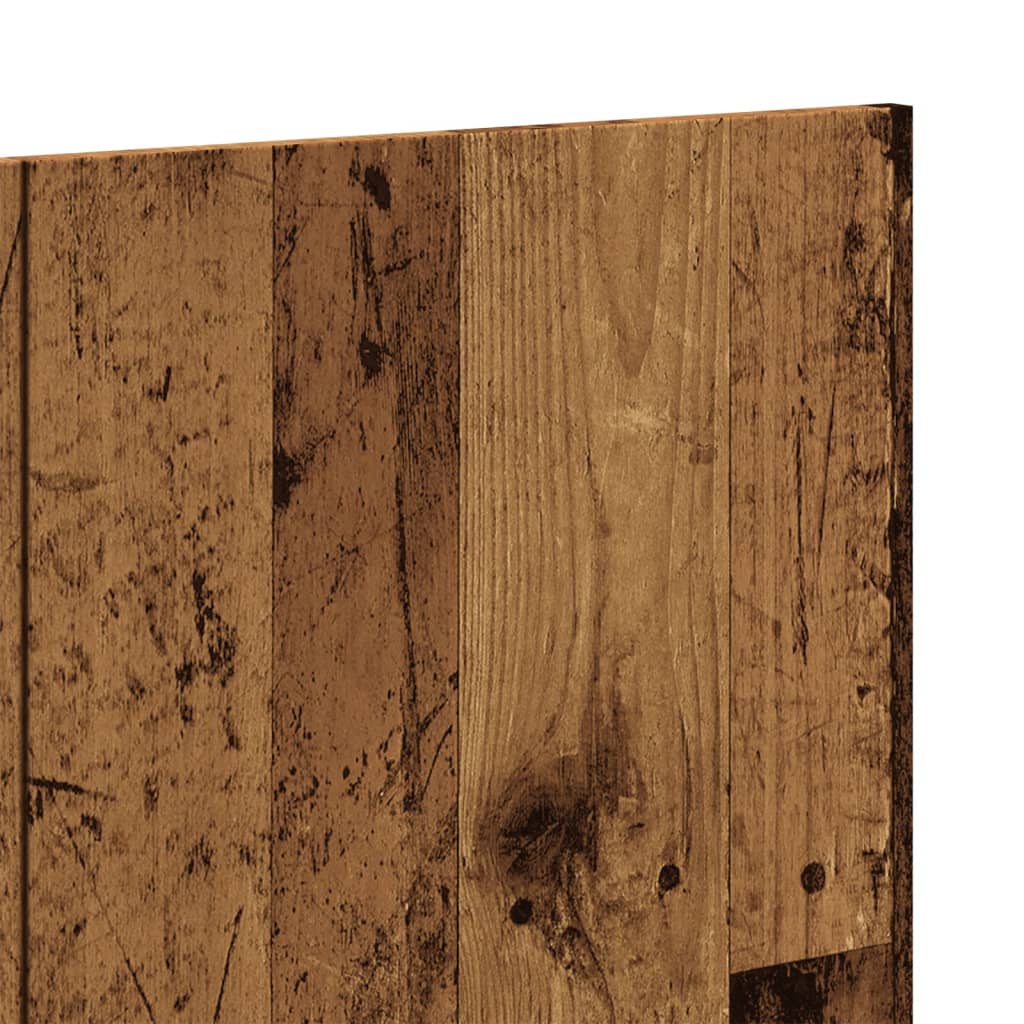 Tête de lit murale vieux bois 240x1,5x80 cm bois d'ingénierie Têtes et pieds de lit vidaXL   