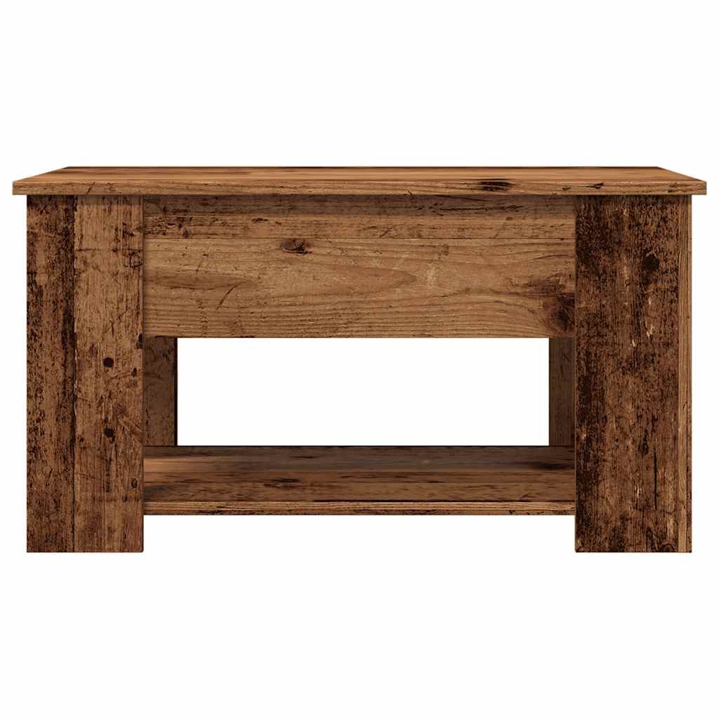 Table basse vieux bois 79x49x41 cm bois d'ingénierie Tables basses vidaXL