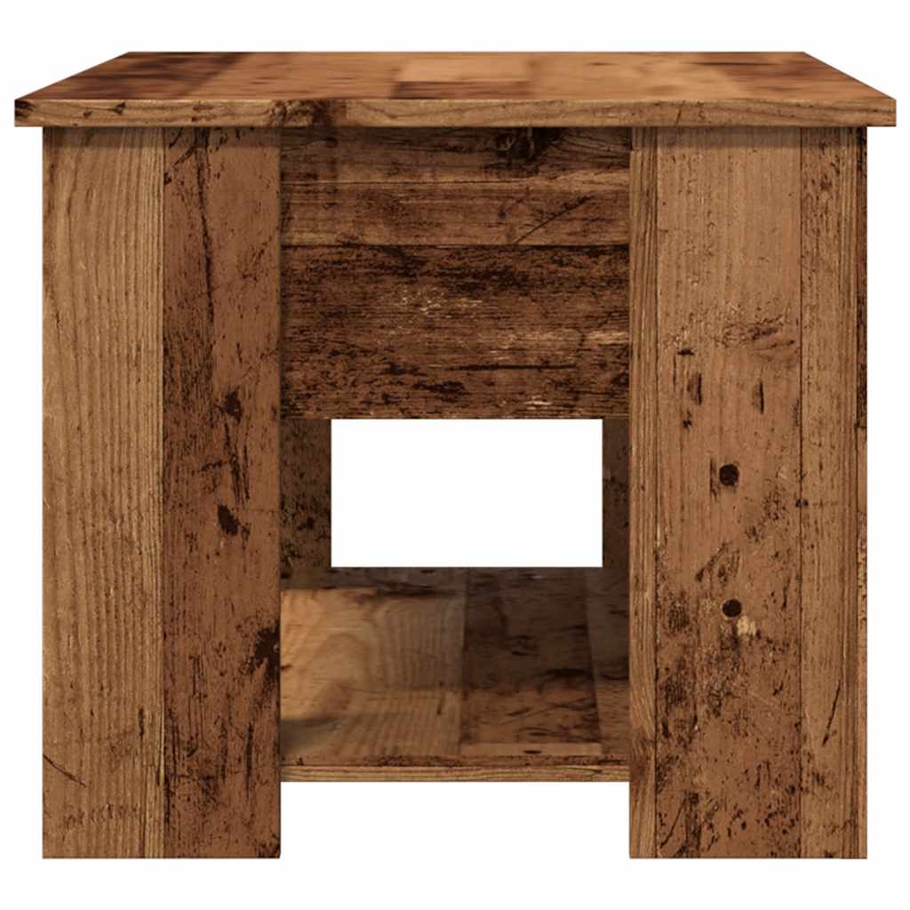 Table basse vieux bois 79x49x41 cm bois d'ingénierie Tables basses vidaXL