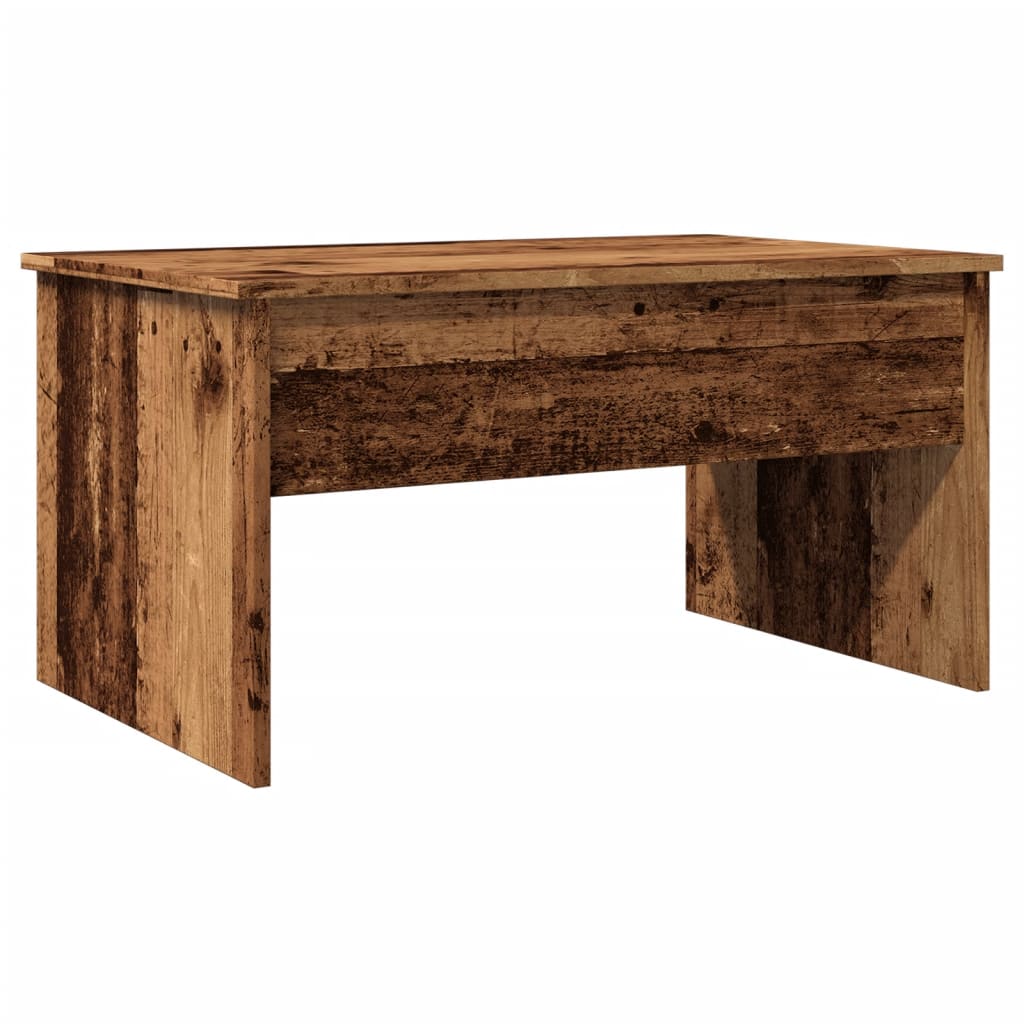 Table basse vieux bois 80x50,5x41,5 cm bois d'ingénierie Tables basses vidaXL   