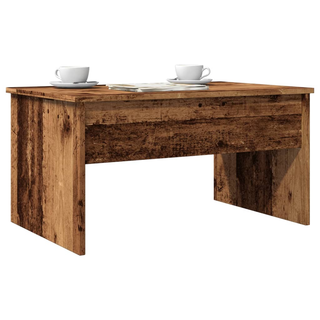 Table basse vieux bois 80x50,5x41,5 cm bois d'ingénierie Tables basses vidaXL   