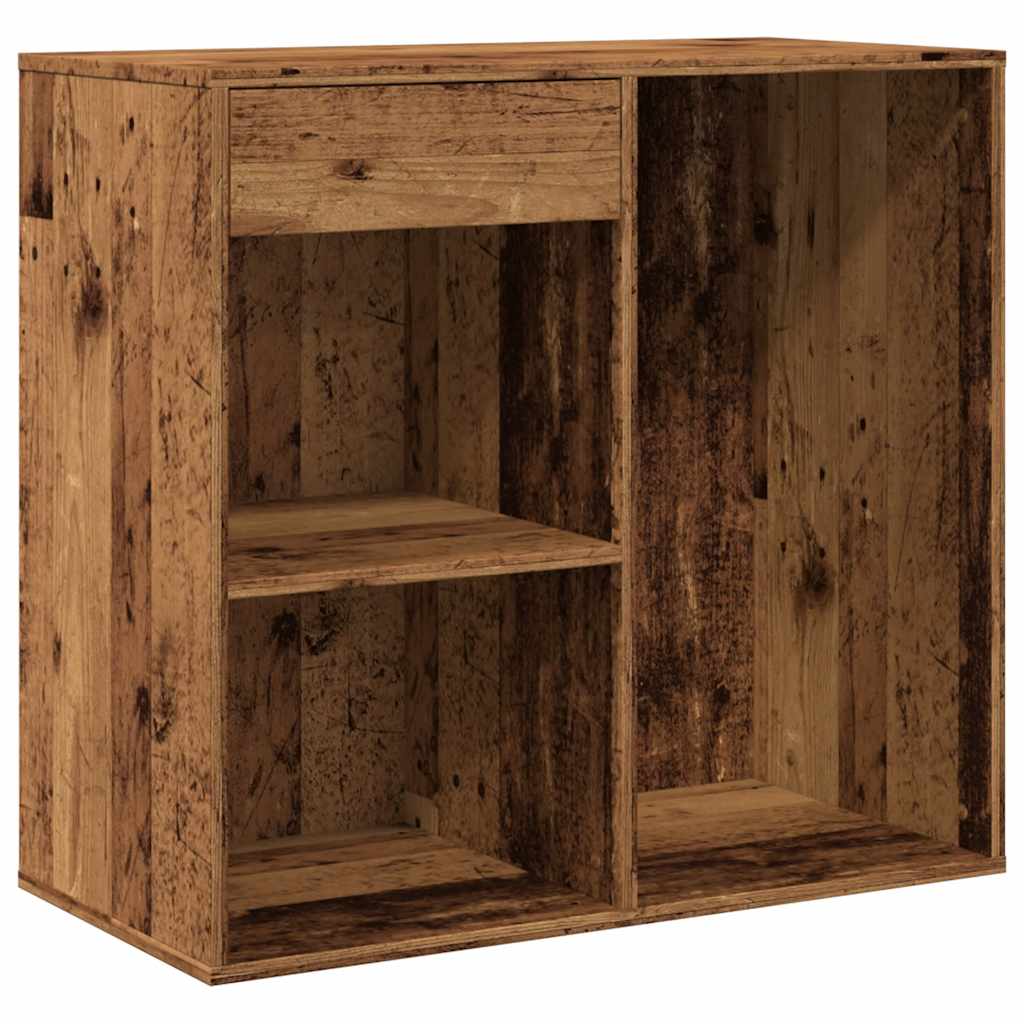 Armoire à cosmétiques vieux bois 80x40x75 cm bois d'ingénierie Armoires & meubles de rangement vidaXL