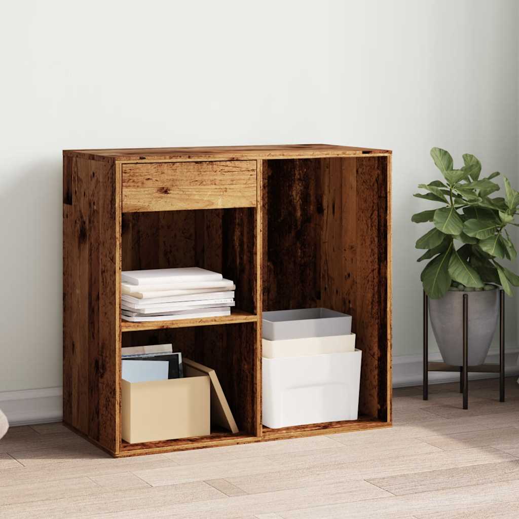 Armoire à cosmétiques vieux bois 80x40x75 cm bois d'ingénierie Armoires & meubles de rangement vidaXL