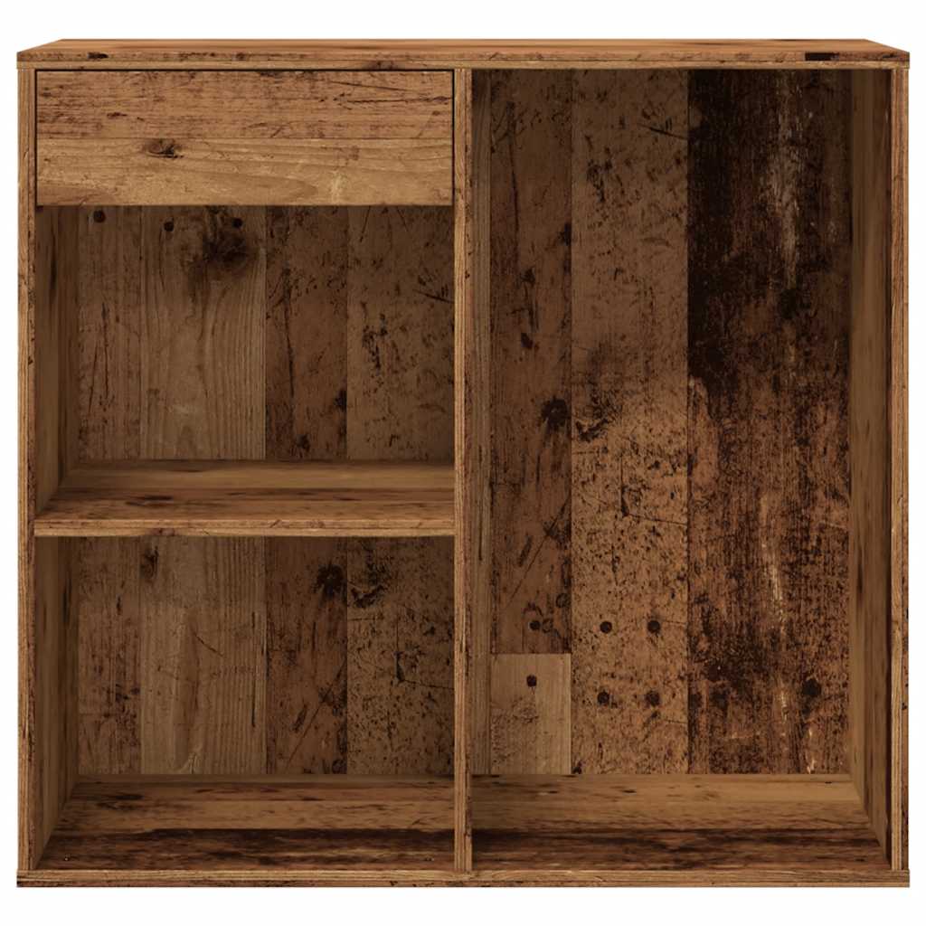 Armoire à cosmétiques vieux bois 80x40x75 cm bois d'ingénierie Armoires & meubles de rangement vidaXL