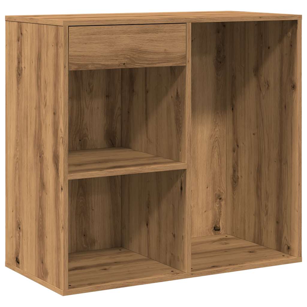 Armoire cosmétique chêne artisanal 80x40x75cm Bois d'ingénierie Armoires & meubles de rangement vidaXL