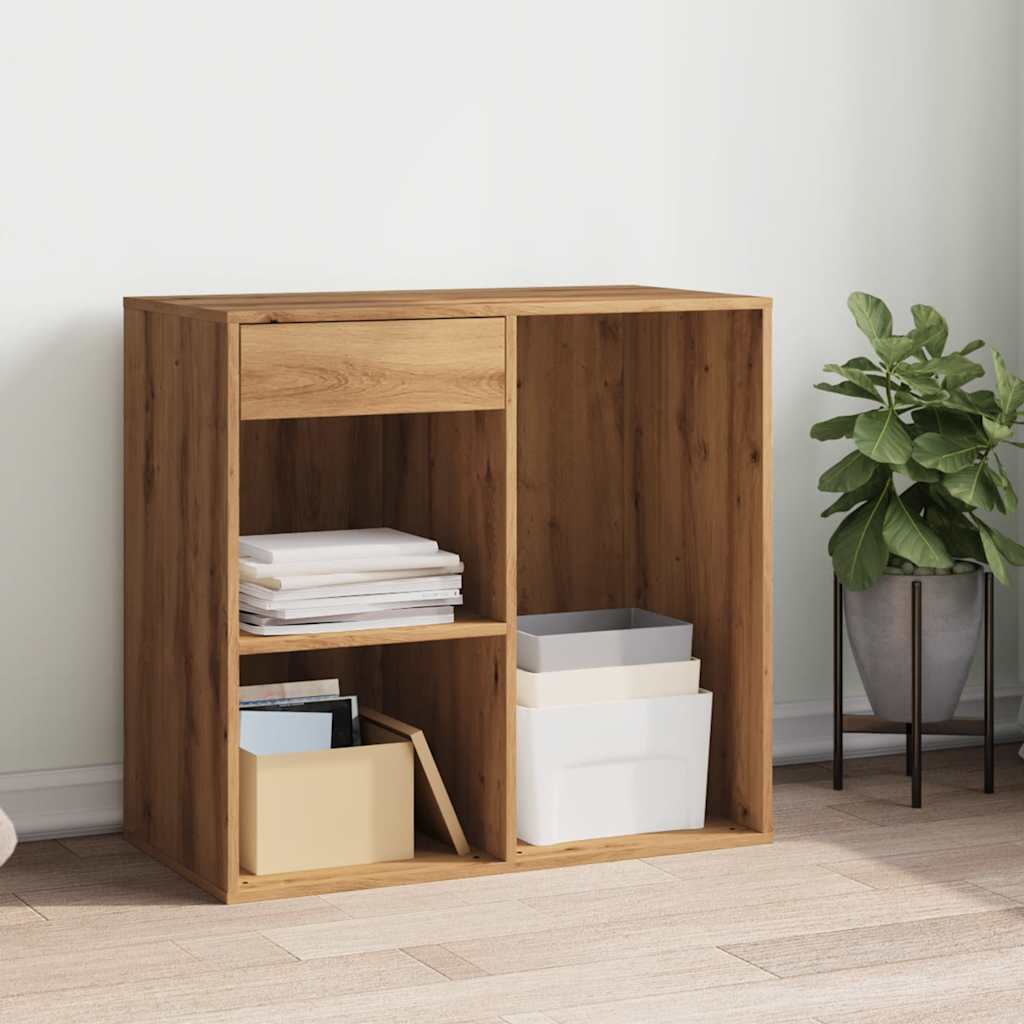 Armoire cosmétique chêne artisanal 80x40x75cm Bois d'ingénierie Armoires & meubles de rangement vidaXL