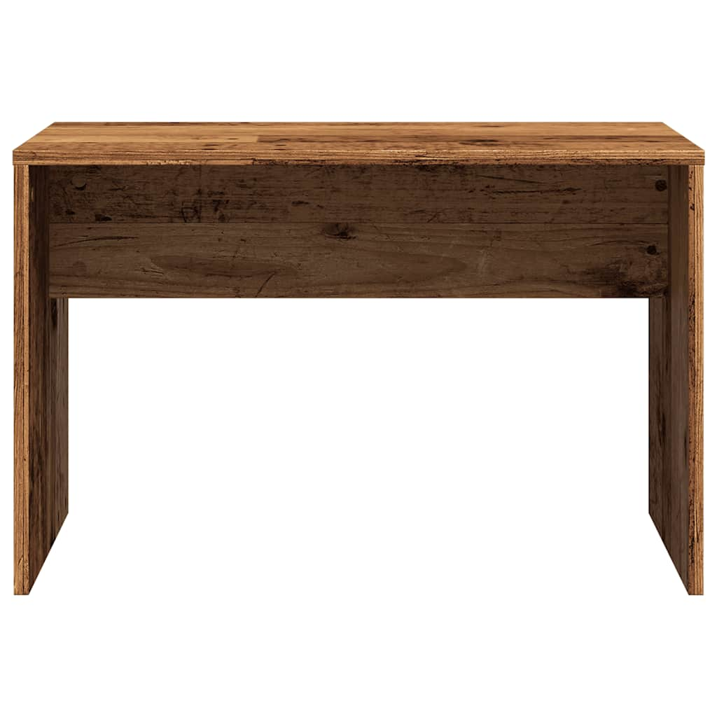 Tabouret de toilette vieux bois 70x35x45 cm bois d'ingénierie Bancs de coiffeuse vidaXL   