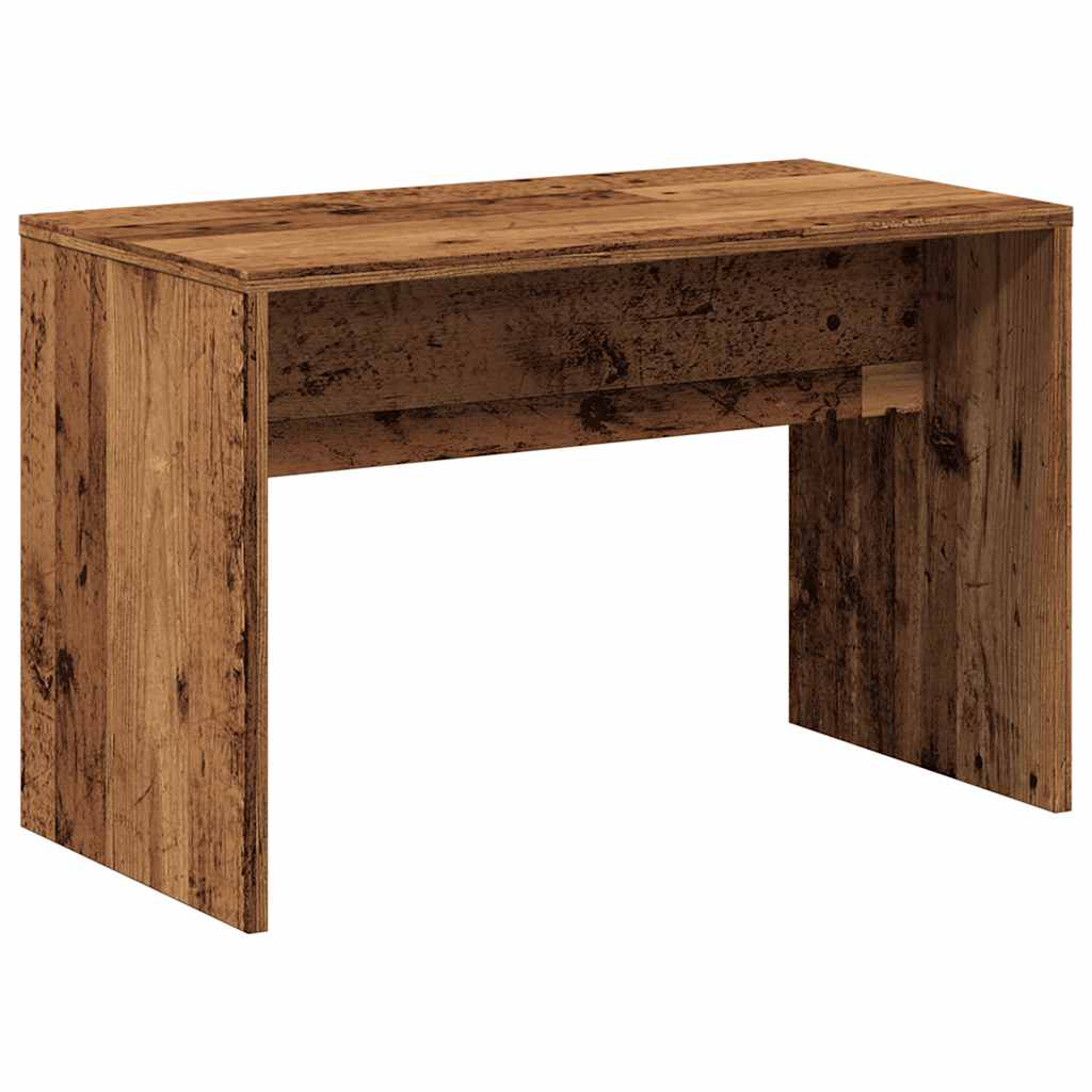 Tabouret de toilette vieux bois 70x35x45 cm bois d'ingénierie Bancs de coiffeuse vidaXL   