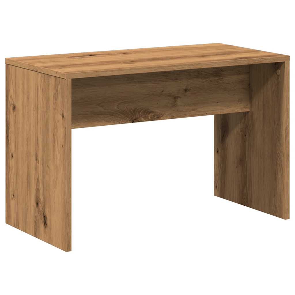 Tabouret de toilette chêne artisanal 70x35x45cm bois ingénierie Bancs de coiffeuse vidaXL   