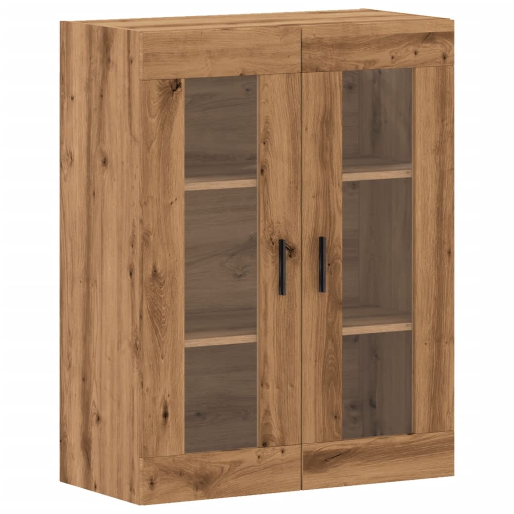 Armoire murale chêne artisanal 69,5x34x90 cm Buffets & bahuts vidaXL