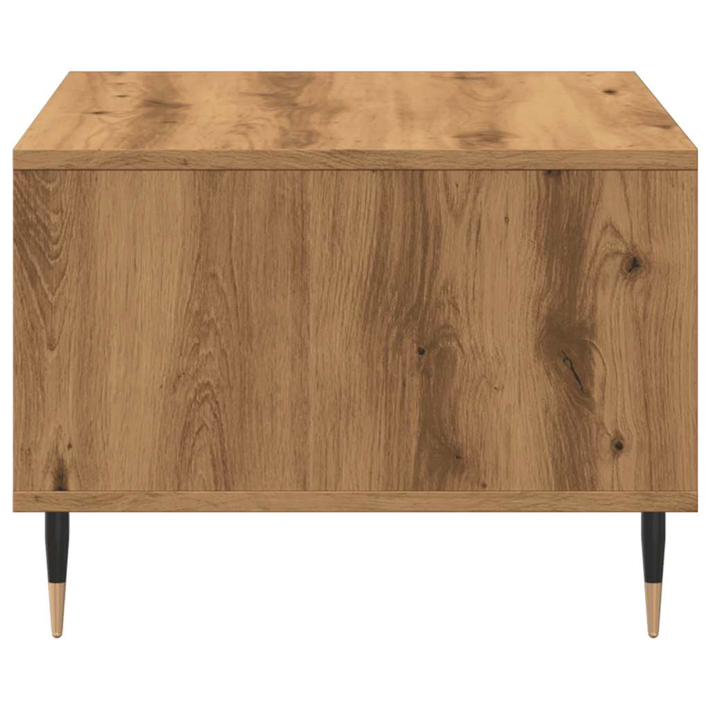 Table basse chêne artisanal 60x50x36,5 cm bois d'ingénierie Tables basses vidaXL