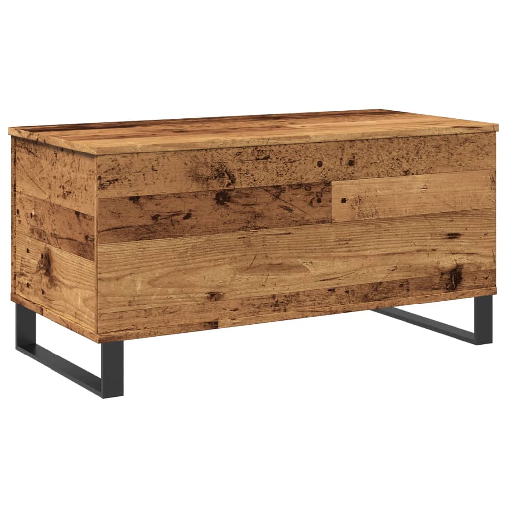 Table basse vieux bois 90x44,5x45 cm bois d'ingénierie Tables basses vidaXL   