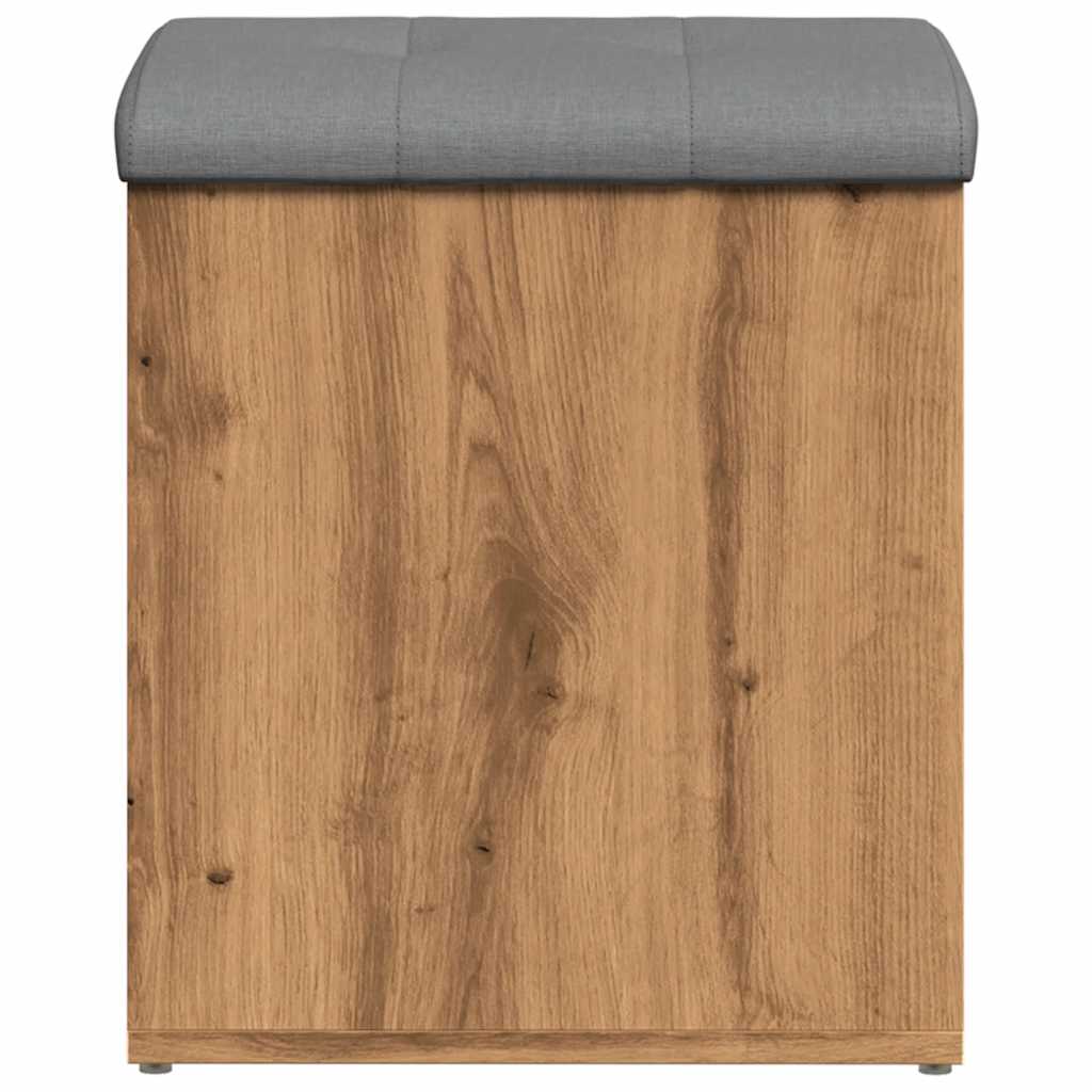 Banc de rangement chêne artisanal 42x42x45 cm bois d'ingénierie Bancs coffres vidaXL