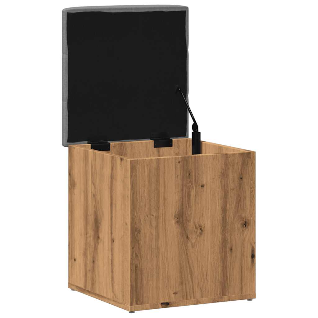 Banc de rangement chêne artisanal 42x42x45 cm bois d'ingénierie Bancs coffres vidaXL