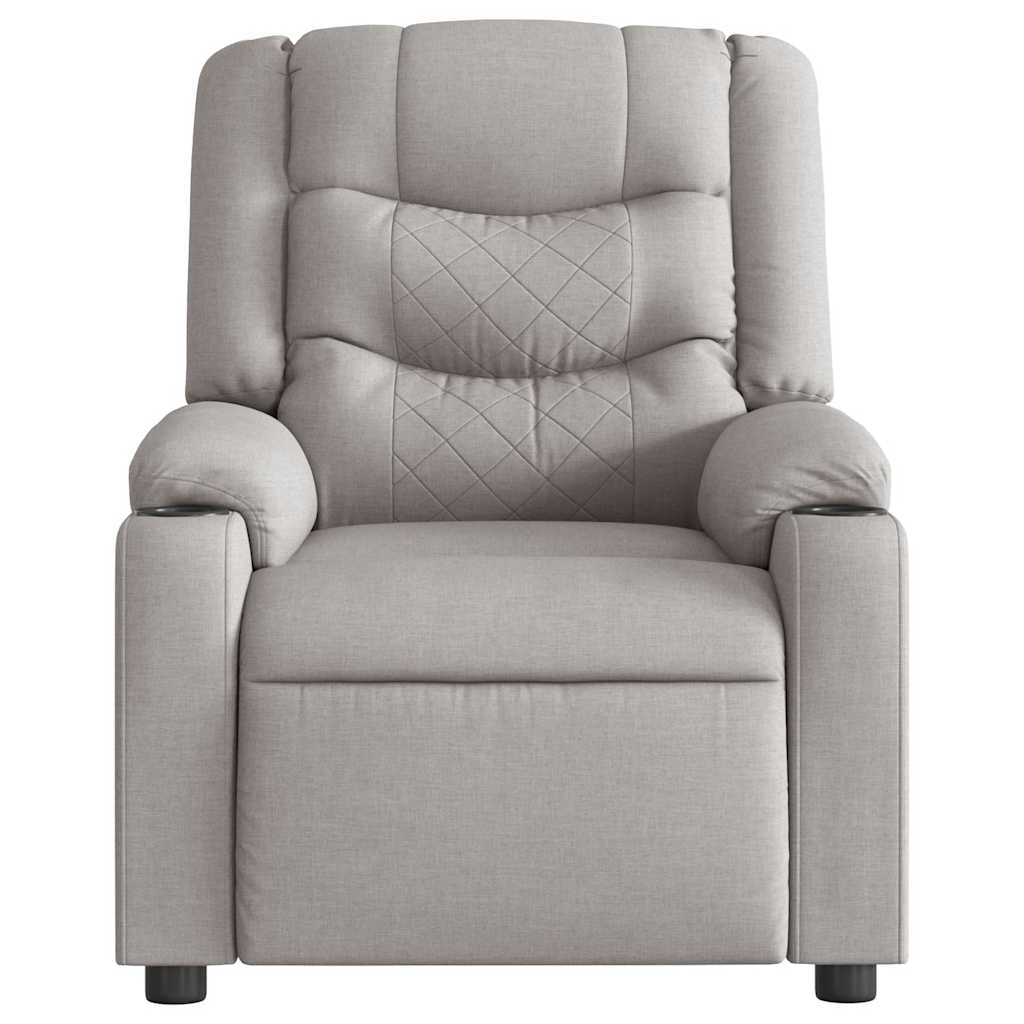 Fauteuil inclinable gris nuage tissu Fauteuils vidaXL   