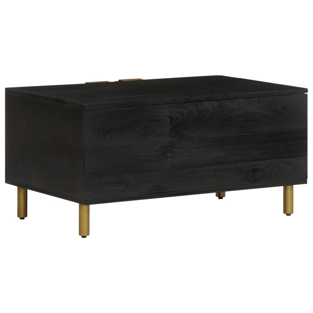 Table basse Noir 80x50x40 cm Bois d'ingénierie Tables basses vidaXL   