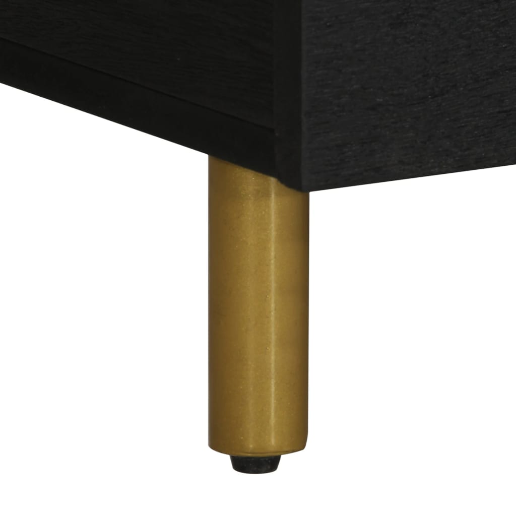 Table basse noir 100x54x40 cm bois d'ingénierie Tables basses vidaXL   