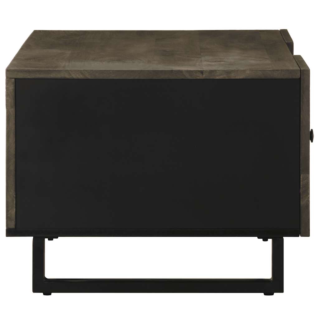 Table basse noir 100x54x40 cm bois massif de manguier Tables basses vidaXL   