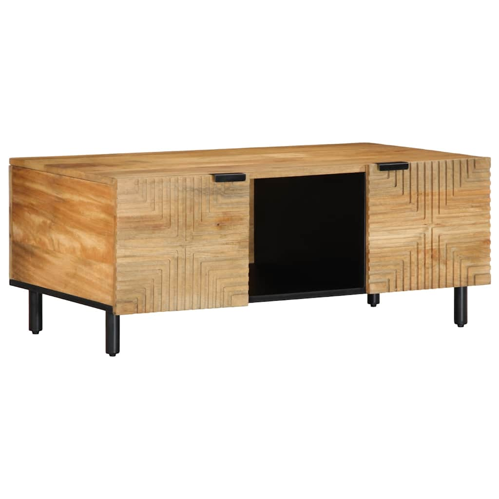 Table basse marron 100x54x40 cm bois massif de manguier Tables basses vidaXL