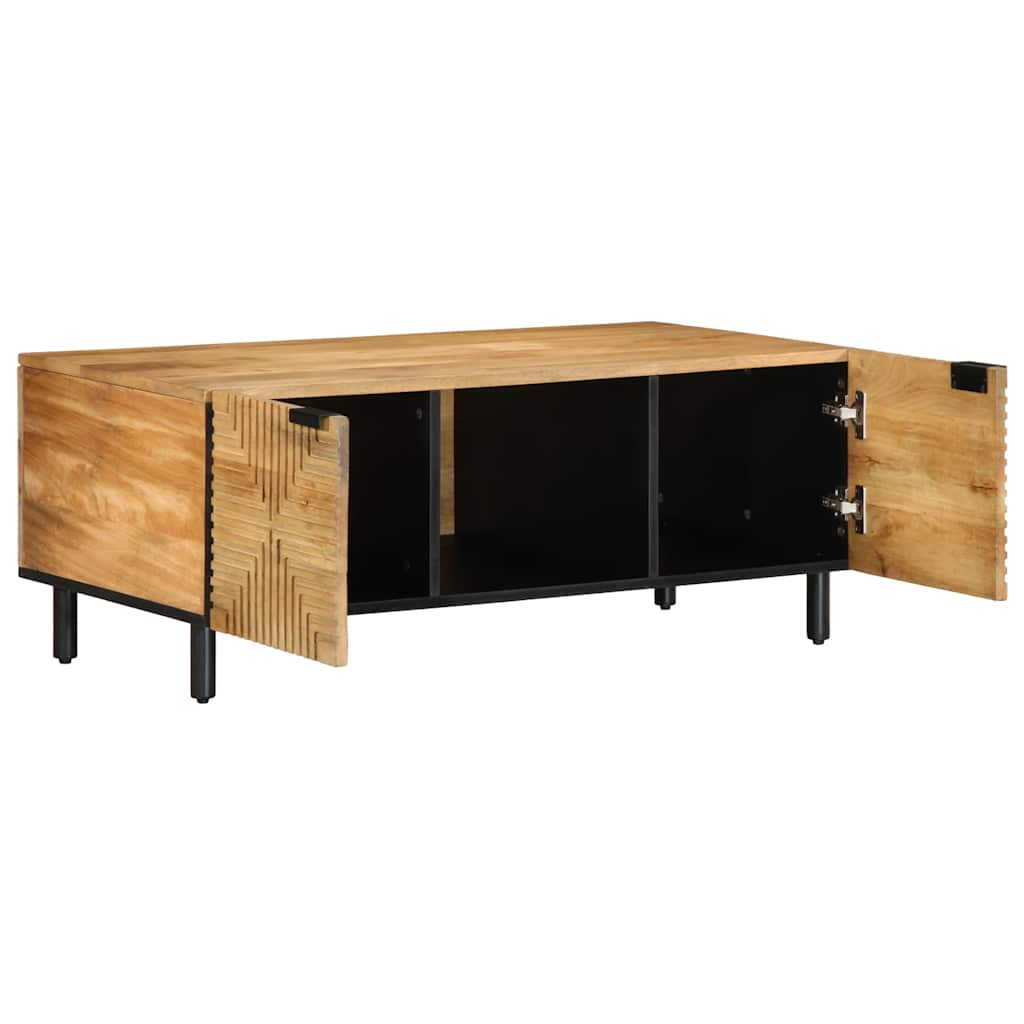 Table basse marron 100x54x40 cm bois massif de manguier Tables basses vidaXL