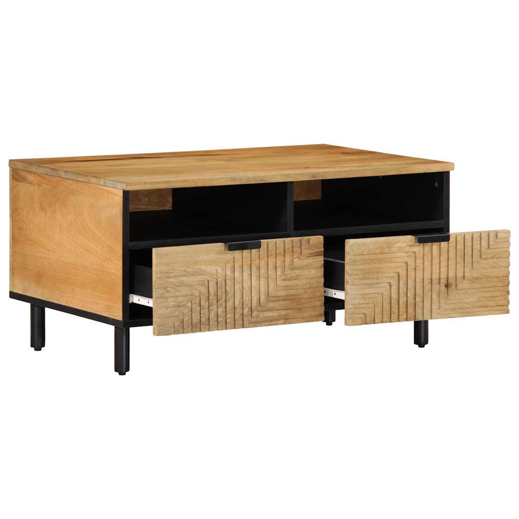 Table basse marron 80x54x40 cm bois massif de manguier Tables basses vidaXL