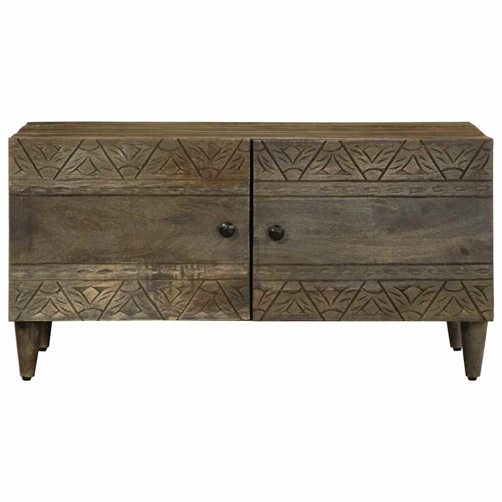 Table basse gris clair 80x50x40 cm bois de manguier massif Tables basses vidaXL