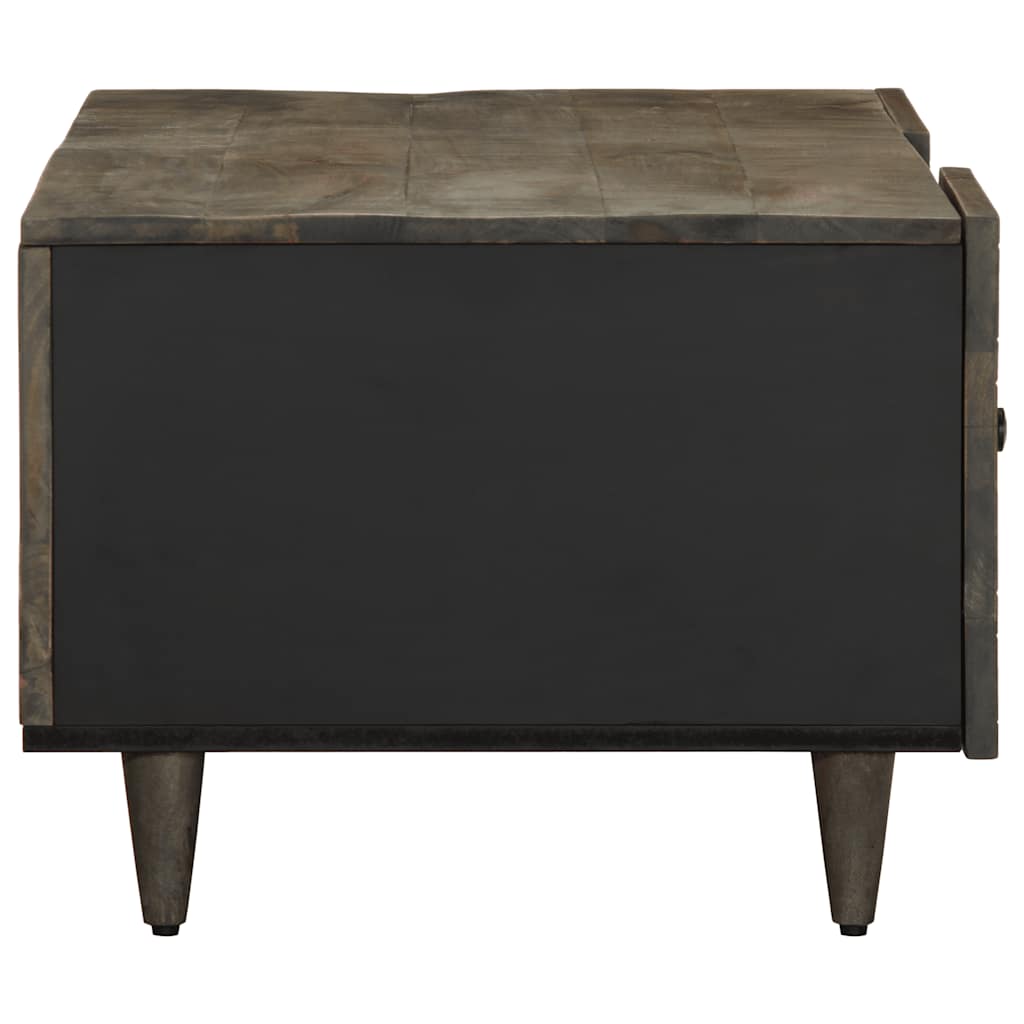 Table basse gris clair 100x54x40 cm bois massif de manguier Tables basses vidaXL