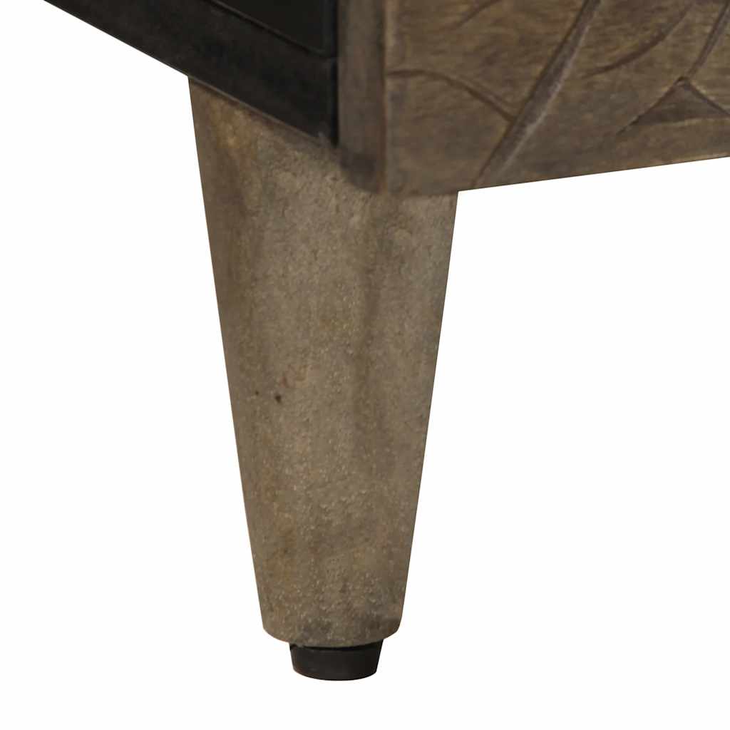 Table basse gris clair 100x54x40 cm bois massif de manguier Tables basses vidaXL