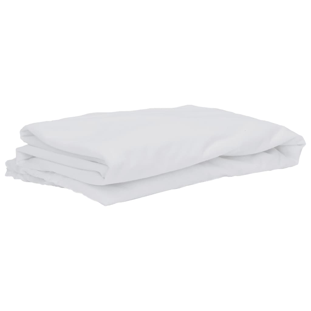 Protège-matelas blanc 140x190 cm imperméable Matelas vidaXL   