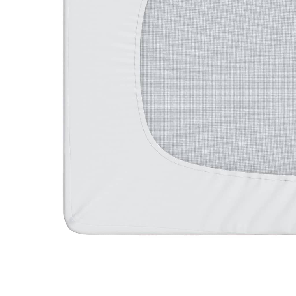 Protège-matelas blanc 140x190 cm imperméable Matelas vidaXL   