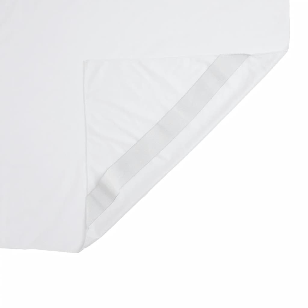 Protège-matelas blanc 90x190 cm imperméable Matelas vidaXL   