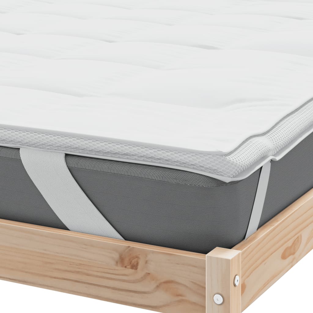 Protège-matelas blanc 90x190 cm Matelas vidaXL   