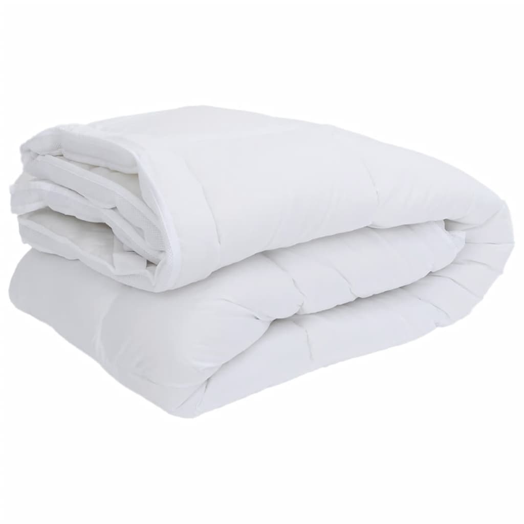 Protège-matelas blanc 200x200 cm Matelas vidaXL   