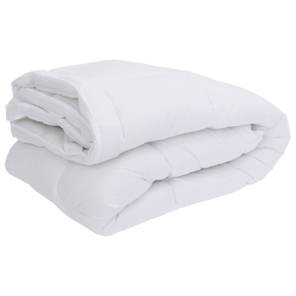 Protège-matelas blanc 90x220 cm Matelas vidaXL   