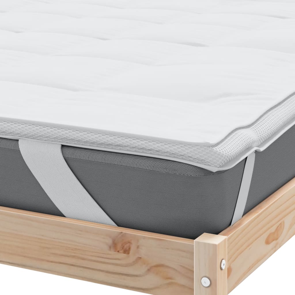 Protège-matelas blanc 140x220 cm Matelas vidaXL   