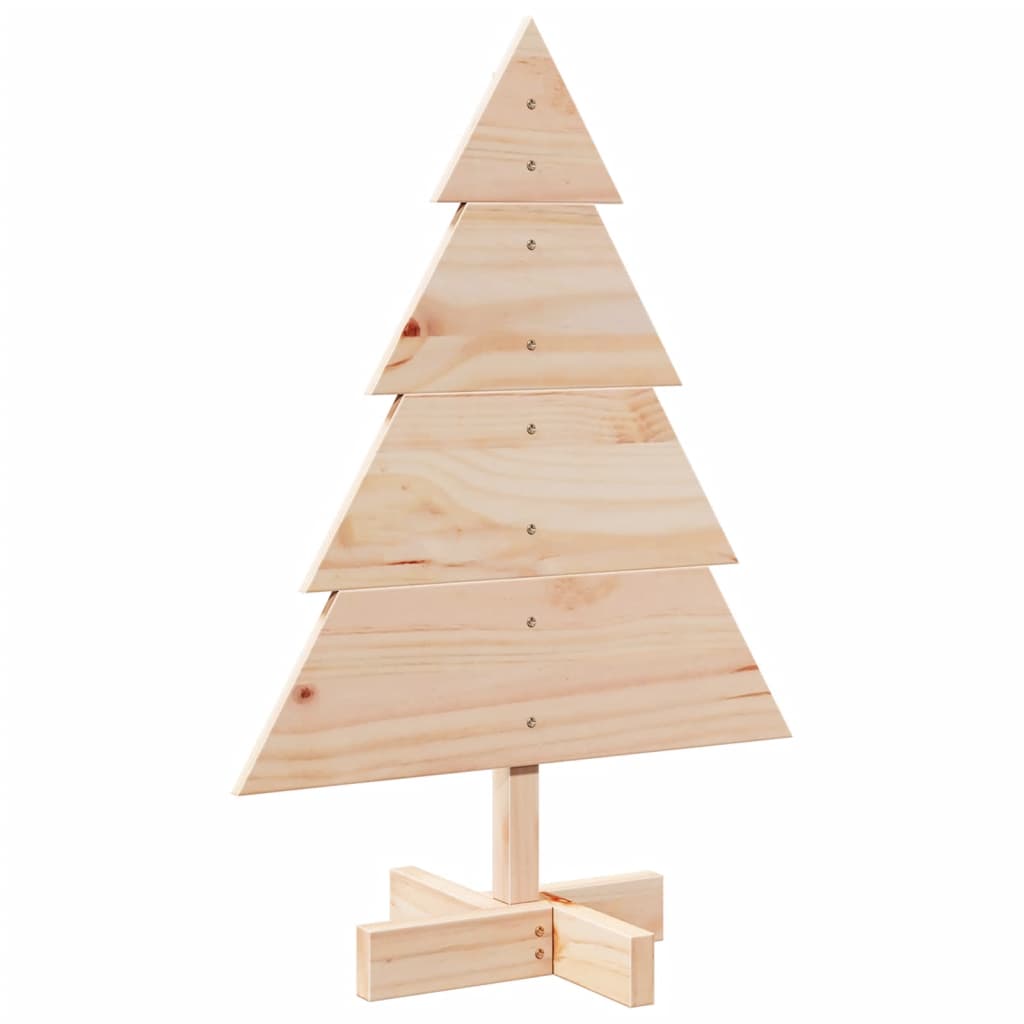 Arbre de Noël en bois pour décoration 70 cm bois massif - Xios Store SNC