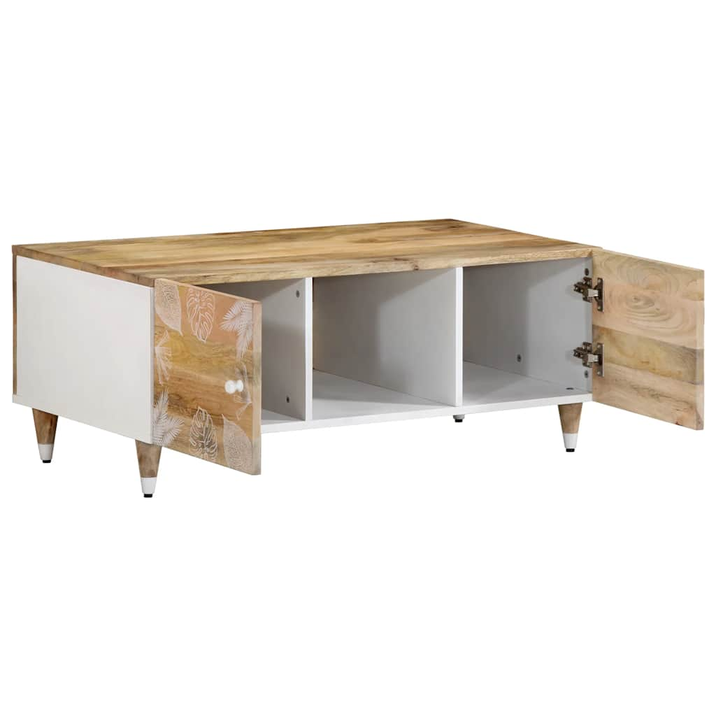 Table basse 100x54x40 cm bois de manguier massif Tables basses vidaXL