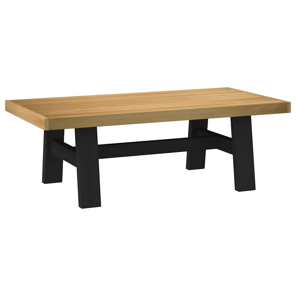 Table basse NOAIN pieds en forme de A 120x60x40 cm massif pin Tables basses vidaXL   