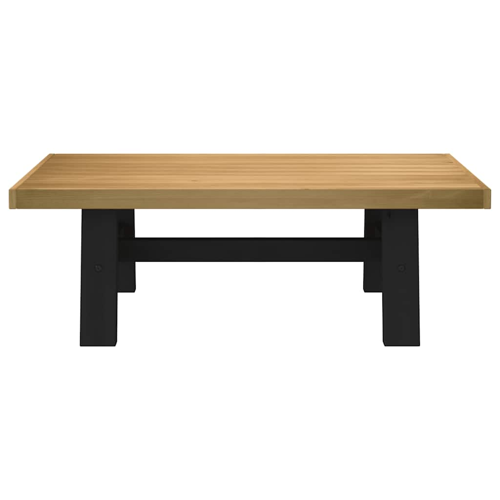 Table basse NOAIN pieds en forme de A 120x60x40 cm massif pin Tables basses vidaXL   