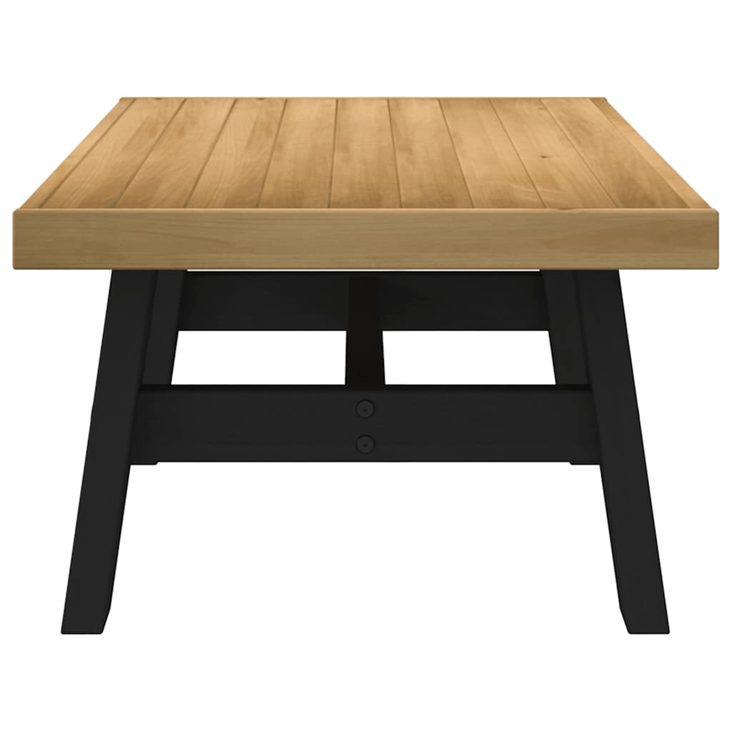 Table basse NOAIN pieds en forme de A 120x60x40 cm massif pin Tables basses vidaXL   