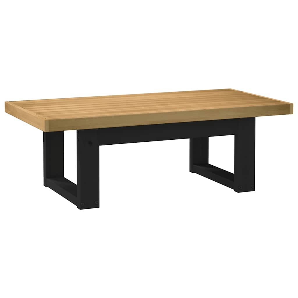 Table basse NOAIN pieds en forme de U 120x60x40 cm massif pin Tables basses vidaXL   