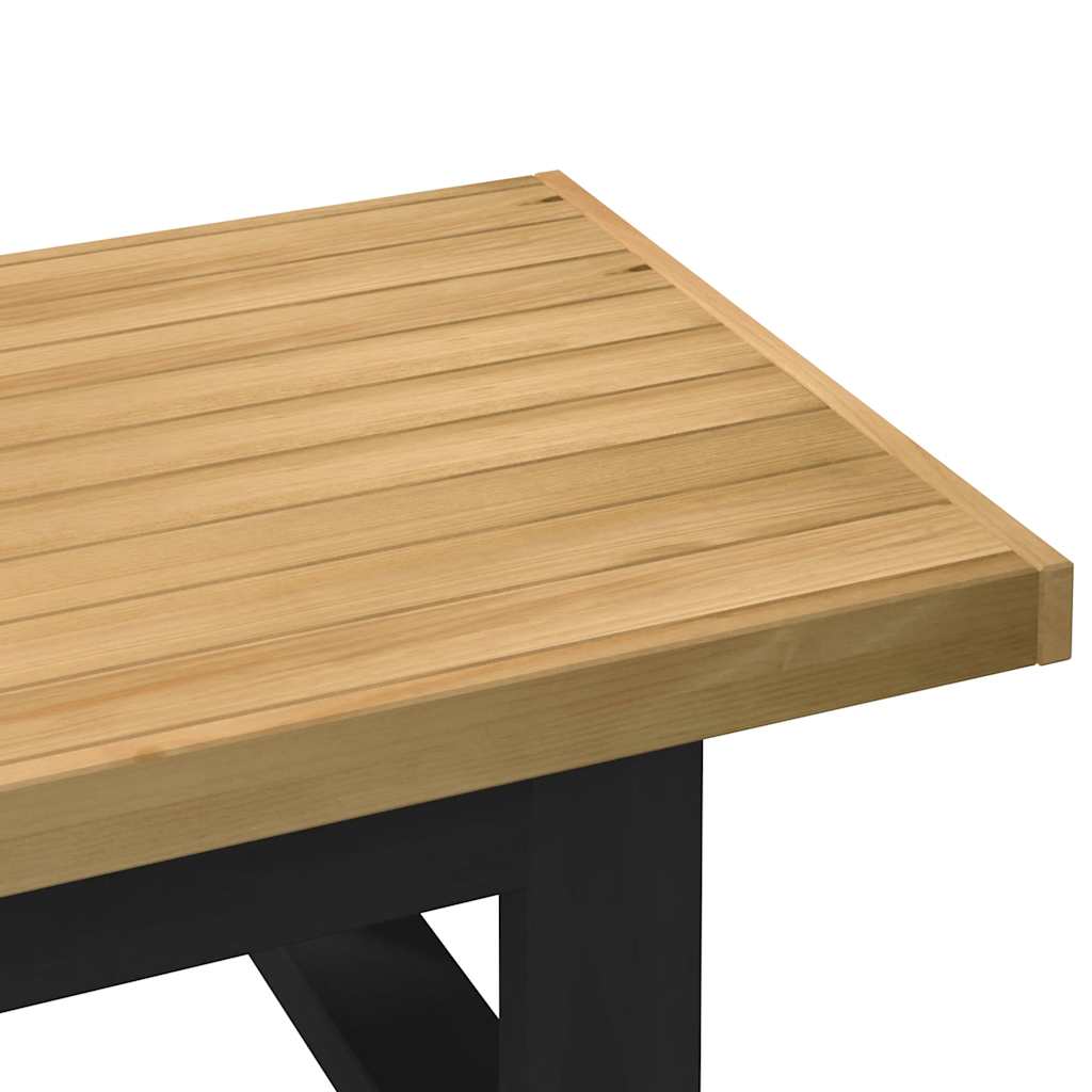 Table basse NOAIN pieds en forme de U 120x60x40 cm massif pin Tables basses vidaXL   